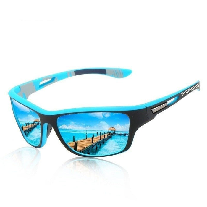 NEW Original Shimano sunglasses for men and women Outdoor sports Fashion HD polarized glasses can be matched with glasses - Bivakshop