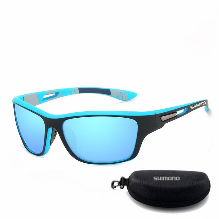 NEW Original Shimano sunglasses for men and women Outdoor sports Fashion HD polarized glasses can be matched with glasses - Bivakshop