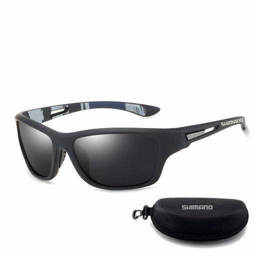 NEW Original Shimano sunglasses for men and women Outdoor sports Fashion HD polarized glasses can be matched with glasses - Bivakshop