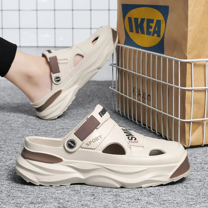 Nieuwe herensandalen en klompen - Voor zomer strand en buiten - Maat 45 46 - Bivakshop