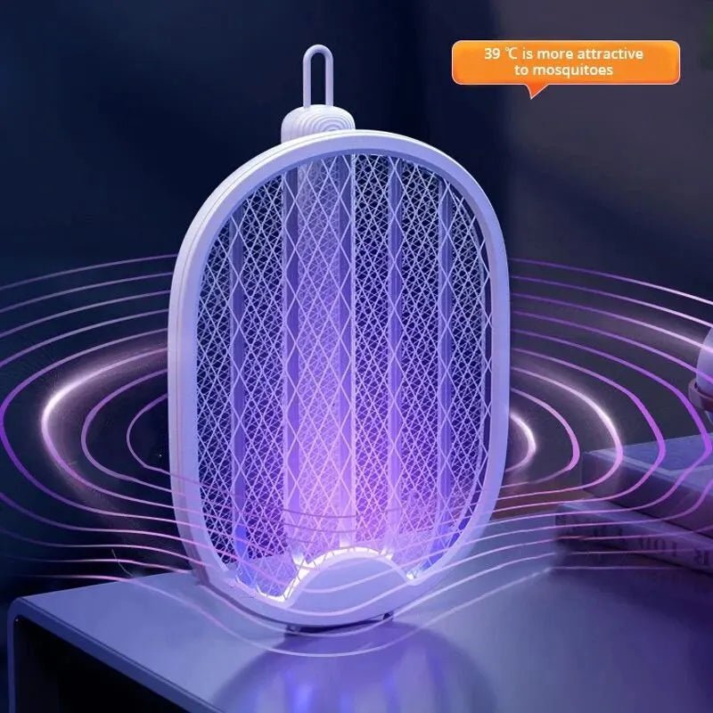 Nieuwe muggenlamp - USB oplaadbaar - Elektrisch - Opvouwbaar - 3000V afweerlamp - Bivakshop