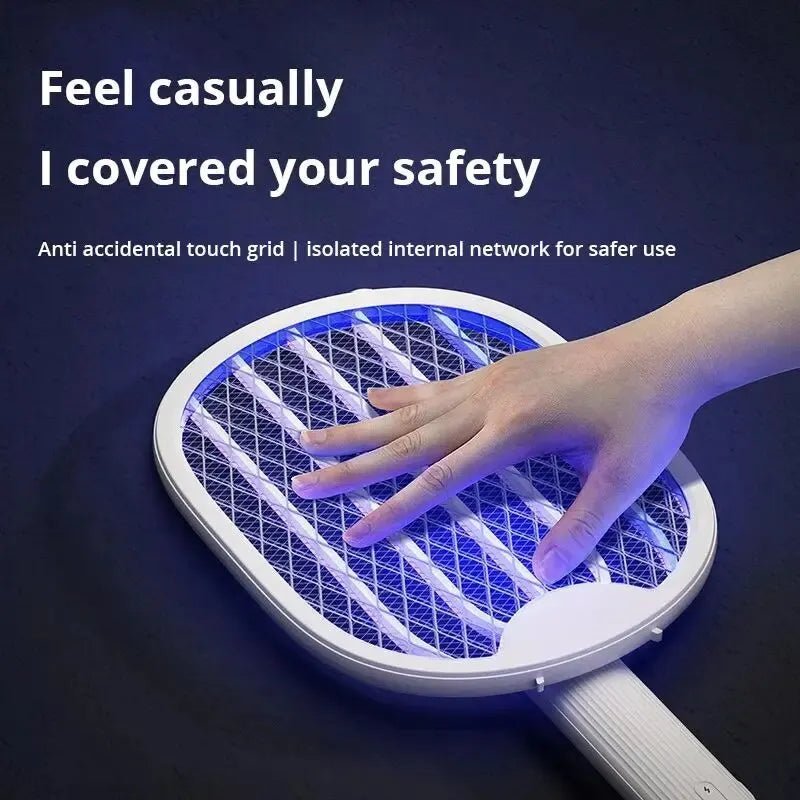 Nieuwe muggenlamp - USB oplaadbaar - Elektrisch - Opvouwbaar - 3000V afweerlamp - Bivakshop