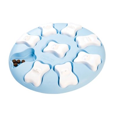 Nina Ottosson - Puppy Smart Blue - Interactieve Hondenpuzzel - Niveau 1 (28x28x4 cm) - Bivakshop