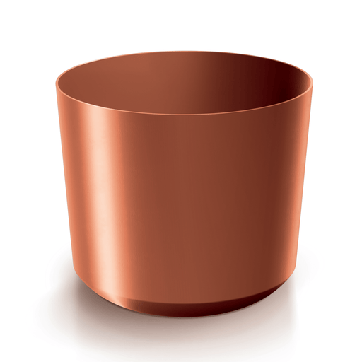 No Brand - Bloempot – 20x18 cm – Koper – Licht & Weerbestendig - Bivakshop