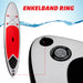 No Brand - SUP Board Set – 6 - delig – Opblaasbaar & Compleet – Inclusief Pomp, Peddel en Rugtas - Bivakshop
