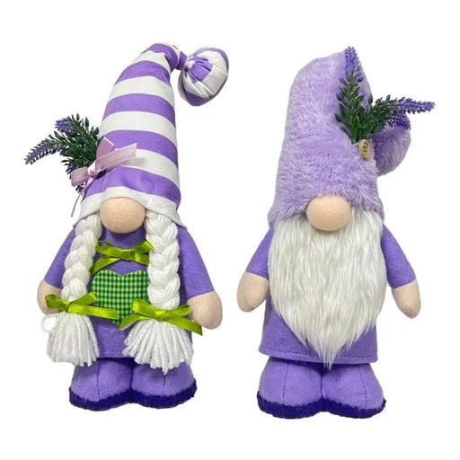 Nordic Lavendel Gnome – Scandinavische Kabouter – Stijlvolle Lente & Interieur Decoratie - Bivakshop