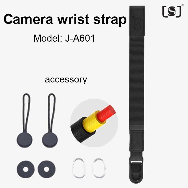 Nylon camerariem – Verstelbare schouder - en nekband met snelle ontgrendeling voor SLR & DSLR camera - Bivakshop