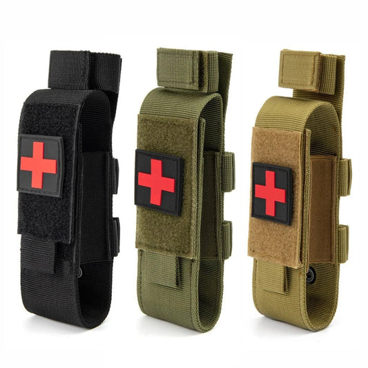 Nylon tactische EHBO - tasje - Tourniquet pouch en pistoolmagazijntas - Outdoor jacht - en survivaltools - Bivakshop