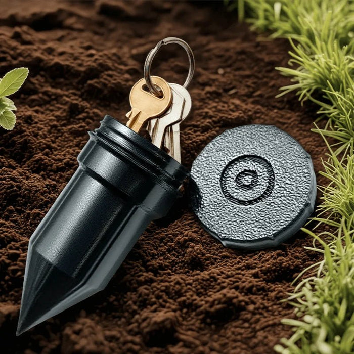 Ondergrondse Sleutelverstopper – Grondpin Sleutelkluis – Waterdicht & Discreet - Bivakshop