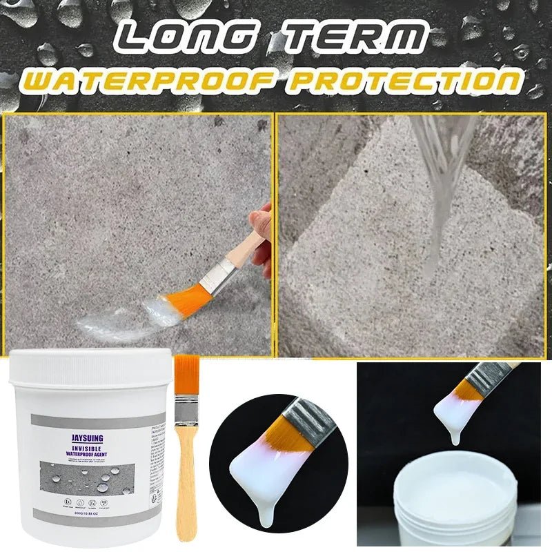 Onzichtbare waterdichte coating - Super afdichtingslijm voor lekkageherstel - Bivakshop