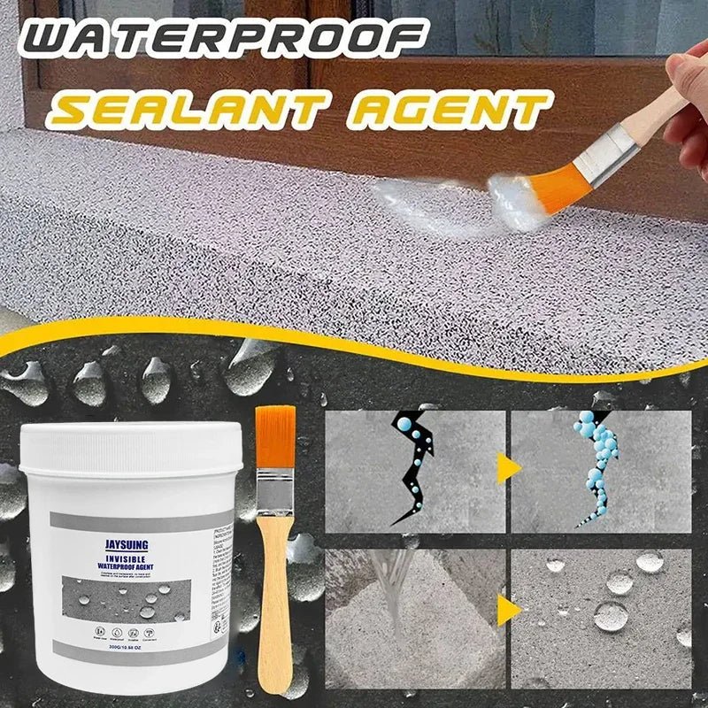 Onzichtbare waterdichte coating - Super afdichtingslijm voor lekkageherstel - Bivakshop