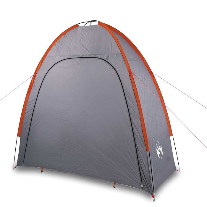 Opbergtent – Waterdichte tent – Grijs en oranje – Ruime opslag - Bivakshop