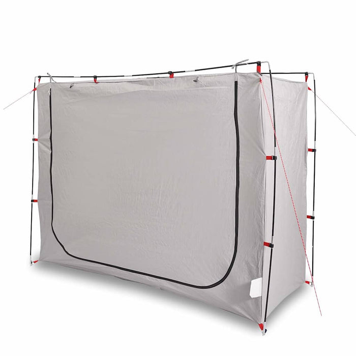 Opbergtent – Waterdichte tent – Grijs en oranje – Ruime opslag - Bivakshop