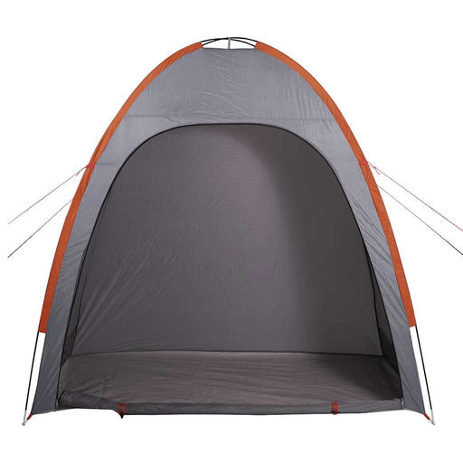Opbergtent – Waterdichte tent – Grijs en oranje – Ruime opslag - Bivakshop