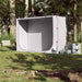 Opbergtent – Waterdichte tent – Grijs en oranje – Ruime opslag - Bivakshop