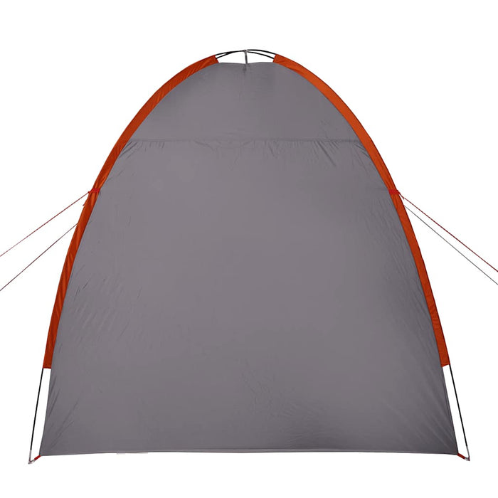 Opbergtent – Waterdichte tent – Grijs en oranje – Ruime opslag - Bivakshop