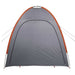 Opbergtent – Waterdichte tent – Grijs en oranje – Ruime opslag - Bivakshop