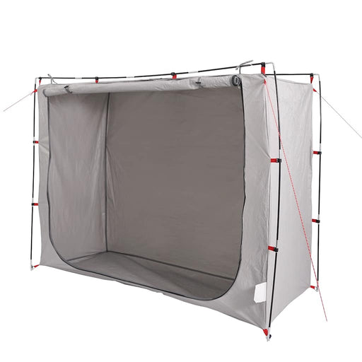 Opbergtent – Waterdichte tent – Grijs en oranje – Ruime opslag - Bivakshop