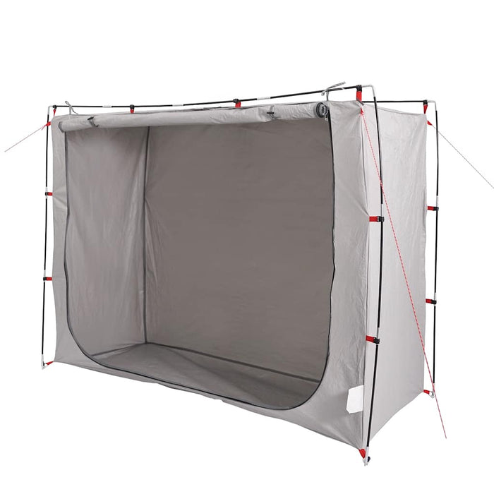 Opbergtent – Waterdichte tent – Grijs en oranje – Ruime opslag - Bivakshop