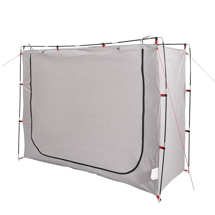 Opbergtent – Waterdichte tent – Grijs en oranje – Ruime opslag - Bivakshop