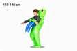 Opblaasbaar Alien Kostuum voor Volwassenen & Kinderen – Uniek Carnavalspak – Grappig Monster Cosplay - Bivakshop