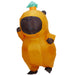 Opblaasbaar Capybara Kostuum voor Volwassenen – Cartoon Cosplay Pak – Carnaval & Feest Outfit - Bivakshop