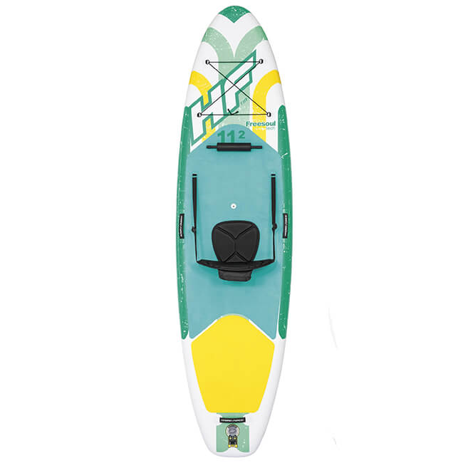 Opblaasbaar Freesoul Tech SUP - board – Extreem stabiel & multifunctioneel - Bivakshop