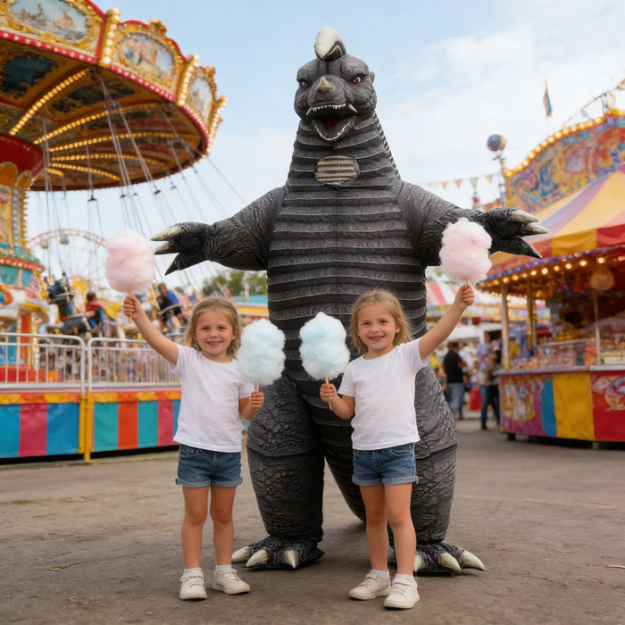 Opblaasbaar Monster Kostuum voor Volwassenen – Uniek Carnavalspak - Bivakshop
