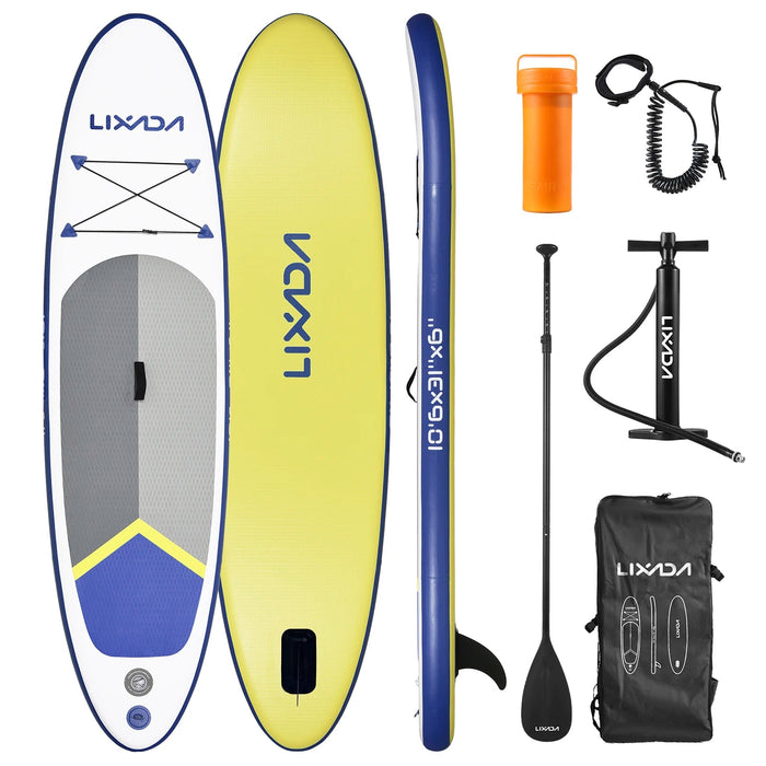 Opblaasbare stand up paddleboard - Sup board set - 6 inch dik - Bivakshop