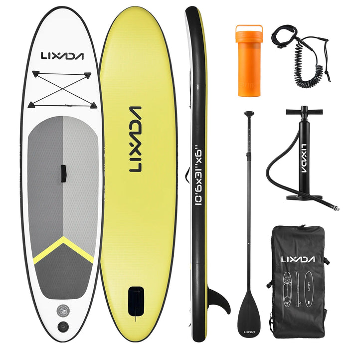 Opblaasbare stand up paddleboard - Sup board set - 6 inch dik - Bivakshop