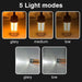 Oplaadbare LED campinglamp – Superheldere draagbare lamp met 5 lichtstanden en haakdesign - Bivakshop