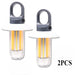 Oplaadbare LED campinglamp – Superheldere draagbare lamp met 5 lichtstanden en haakdesign - Bivakshop