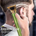 Oplaadbare professionele elektrische haarknipper - Precisie en comfort voor hairstyling - Bamboe groen - Bivakshop