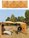 Opvouwbaar windscherm van 5,6 meter – Winddichte campingwand voor BBQ, picknick & strand - Bivakshop