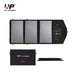 Opvouwbaar zonnepaneel met powerbank – 21W USB - lader voor noodstroom & outdoor - Bivakshop