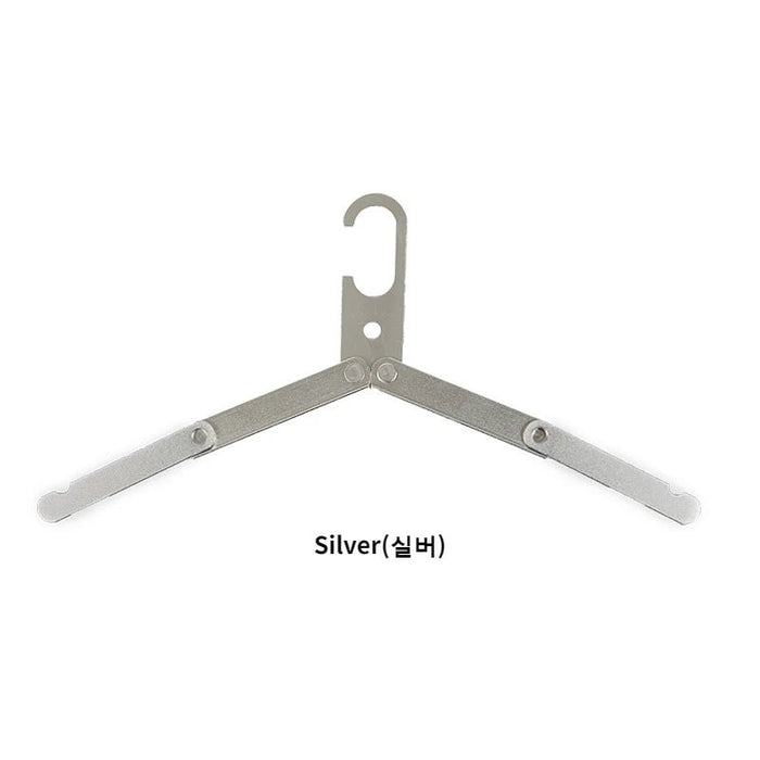 Opvouwbare aluminium kledinghanger – Lichtgewicht kledingrek voor outdoor, kamperen & reizen - Bivakshop