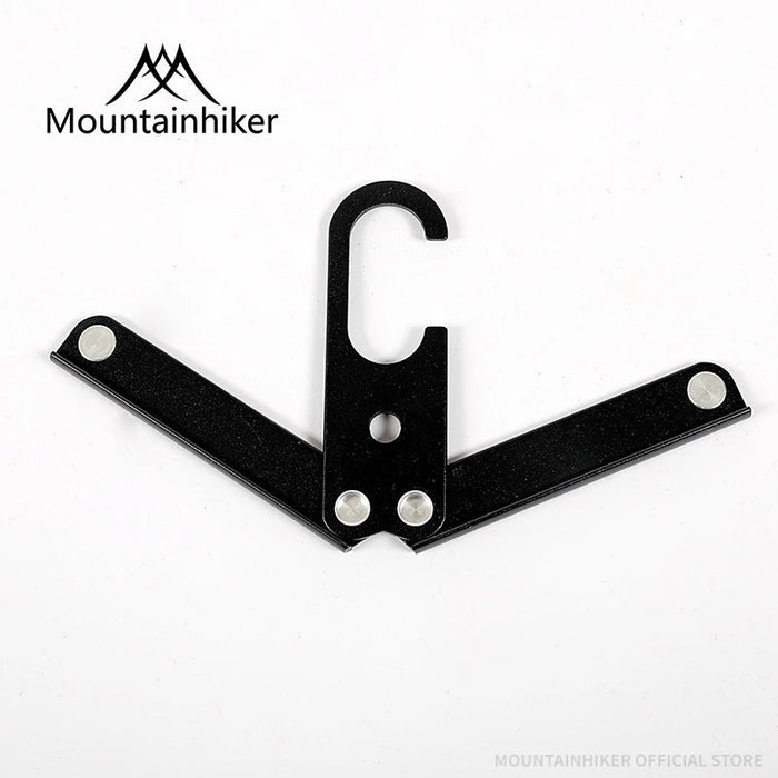 Opvouwbare aluminium kledinghanger – Lichtgewicht kledingrek voor outdoor, kamperen & reizen - Bivakshop