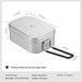 Opvouwbare aluminium lunchbox – Hittebestendig en compact voor outdoor & camping - Bivakshop