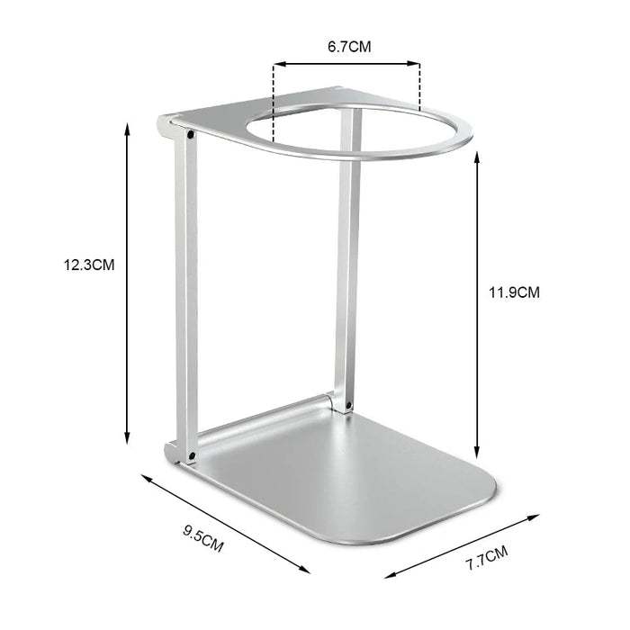 Opvouwbare koffiedruiphouder – Aluminium steun voor draagbare espressomachines - Bivakshop
