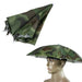 Opvouwbare parapluhoed – Handige zonne - en regenbescherming voor outdoor & vissen - Bivakshop