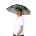 Opvouwbare parapluhoed – Handige zonne - en regenbescherming voor outdoor & vissen - Bivakshop