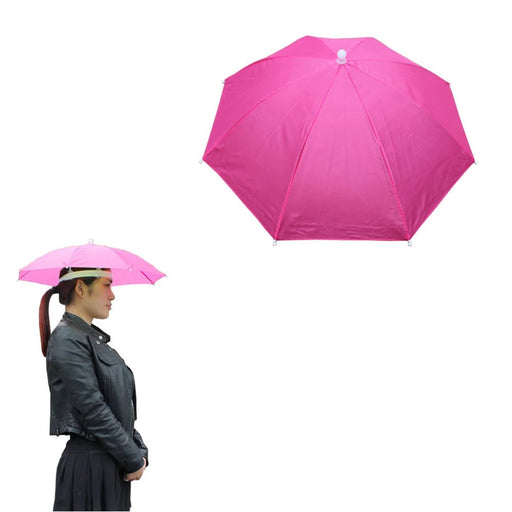 Opvouwbare parapluhoed – Handige zonne - en regenbescherming voor outdoor & vissen - Bivakshop