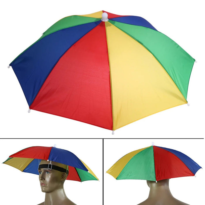 Opvouwbare parapluhoed – Handige zonne - en regenbescherming voor outdoor & vissen - Bivakshop