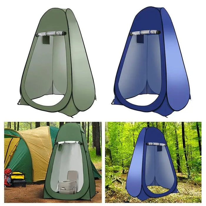 Opvouwbare pop - up privétent voor camping - Ruime omkleedruimte voor douchen & toilet - Bivakshop