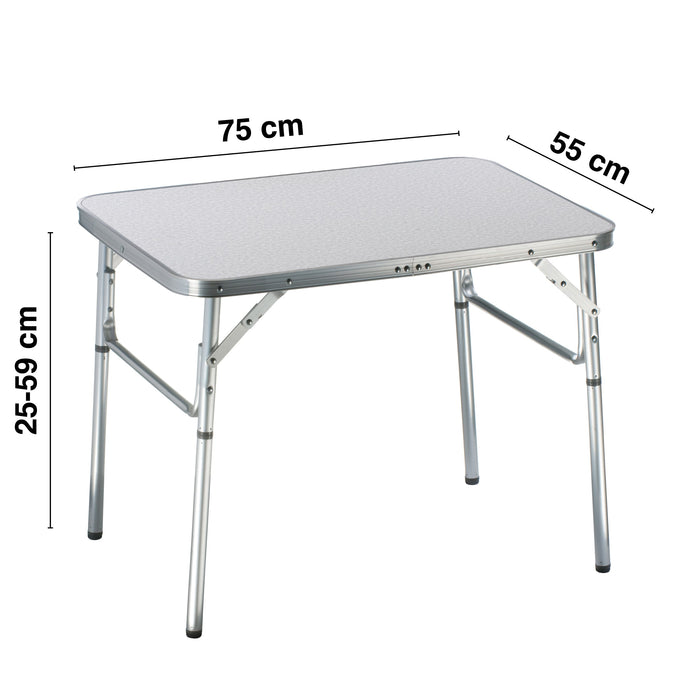 Opvouwbare Tafel – 75 x 55 x 70 cm – Stevig & Compact - Bivakshop