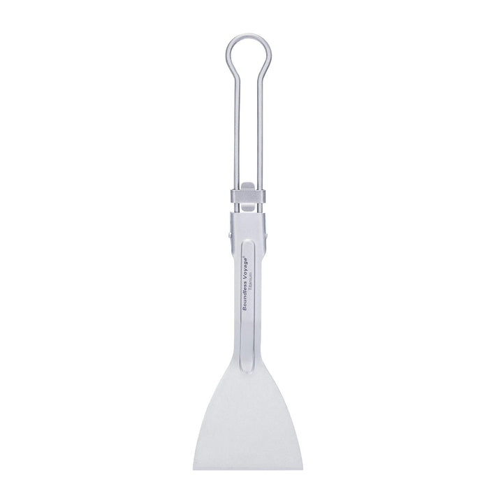 Opvouwbare titanium spatel – ultralicht & duurzaam - Bivakshop