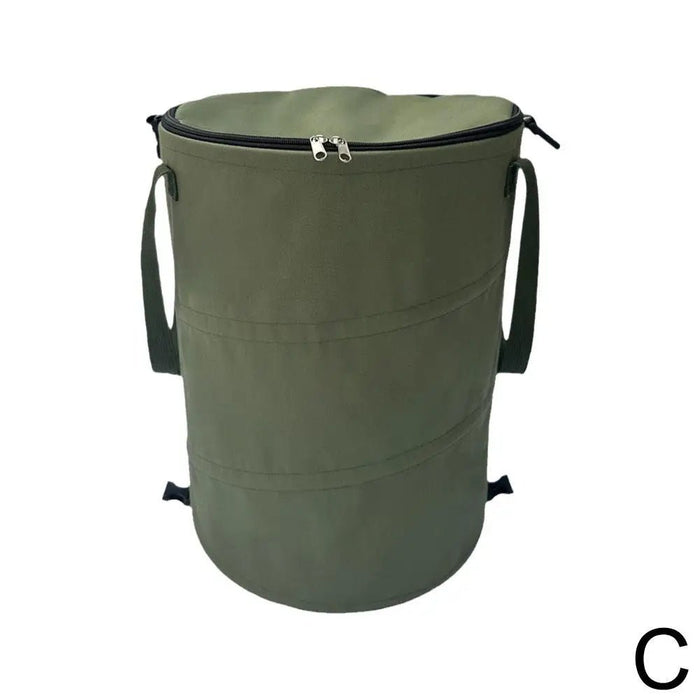 Opvouwbare tuinafvalzak van oxforddoek - Grote duurzame opslagzak voor tuin, kamperen & indoor gebruik - Bivakshop