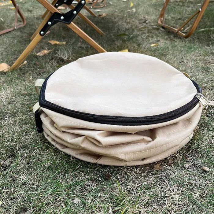 Opvouwbare tuinafvalzak van oxforddoek - Grote duurzame opslagzak voor tuin, kamperen & indoor gebruik - Bivakshop