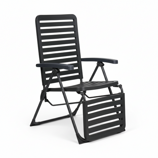 Lifetime Garden verstelbare relaxstoel met voetensteun