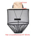 Opvouwbare unisex muggenhoed – Visserspet met verborgen net voor insectenbescherming & zonwering - Bivakshop